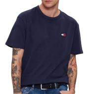 T-shirt Marine Homme Tommy Hilfiger Classique pas cher
