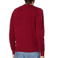 Pull Bordeaux Homme Tommy Hilfiger Pima MW0MW28047 vue 2