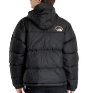 Doudoune Noir Homme The North Face 1996 Retro Nuptse vue 2