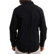 Chemise Noir Homme Calvin Klein Jeans Poplin Classic Sh vue 2