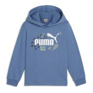 Sweat Bleu Garçon Puma Hoodie pas cher