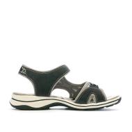 Sandales Noir/Gris Femme RELIFE Hubert vue 2