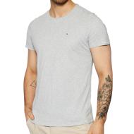 T-shirt Gris Homme Tommy Jeans Slim Jaspe