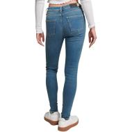 Jean Skinny Bleu Femme Superdry Vintage vue 2