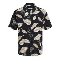 Chemise Marine/Beige Homme Jack & Jones Bladrew pas cher