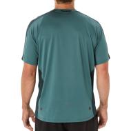 T-Shirt Bleu Homme Asics Fujitrail vue 2