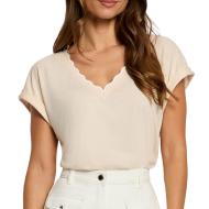 T-Shirt Beige Clair Femme Morgan DIANA pas cher