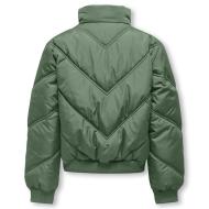 Doudoune Vert Fille Kids ONLY Kogtamara Quilted vue 2