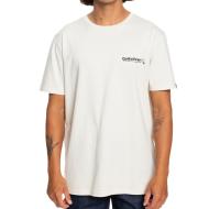 T-shirt Beige/Noir Homme Quiksilver Injection pas cher