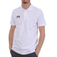 Polo blanc homme Hungaria Basic