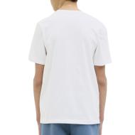 T-shirt Blanc Garçon Jack & Jones Elijah 12269825 vue 2