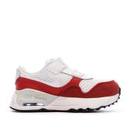 Baskets Blanc/Rouge Garçon Nike Nike Air Max Systm vue 2