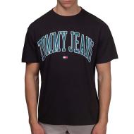 T-shirt Noir Homme Tommy Hilfiger Popcolor