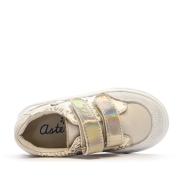 Baskets Blanc/Léopard Fille Aster 932462 vue 4