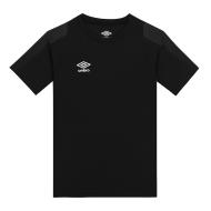 T-shirt Noir Homme Umbro Challenge pas cher