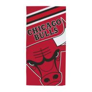 Chicago Bulls Serviette de Plage Rouge Sport Zone 140x70cm pas cher