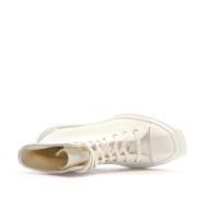 Baskets Blanches Femme Converse Chuck 70 vue 4