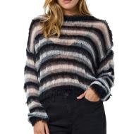 Pull en Maille Noir Femme Noisy May Morgan pas cher