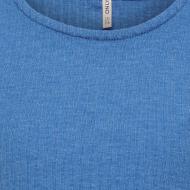 T-shirt Bleu Fille Only Kids Ognella vue 3