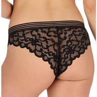 Tanga Noir Femme Les Petites Bombes Livia vue 2