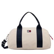 Beige/Marinefarbene Sporttasche für Herren von Tommy Hilfiger Tjm Bold Varsity Ansicht 2