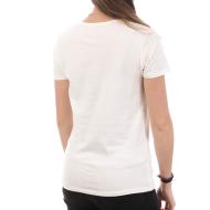 T-shirt Blanc Femme Lee Cooper Onna vue 2