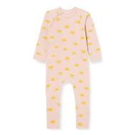 Pyjama Bébé Manches Longues Beige Fille DIM Soleil pas cher