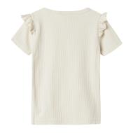 Beiges Slim-Fit-Kleid für Mädchen von Lil' Atelier 13240780 Ansicht 2