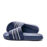 Claquettes Marines Homme Kappa Matese Logo pas cher