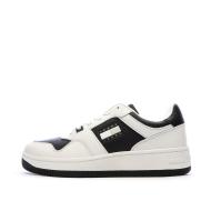 Baskets Blanches/Noires Homme Tommy Hilfiger Tjm Retro Basket pas cher