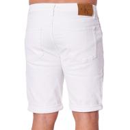 Short Jean Blanc Homme Calvin Klein Jeans Slim vue 2