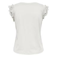 Top Blanc Femme JDY Rex vue 2