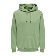 Sweat à Capuche Vert Homme Only & Sons Ceres pas cher