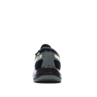Schwarze/gelbe Salomon-Wanderschuhe für Herren „Piccolo“ Ansicht 3