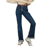 Jean Bleu Foncé Femme Kaporal LUCKYH23W7J pas cher