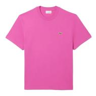 T-shirt Fuchsia Homme Lacoste TH7318 vue 2