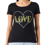 T-shirt Noir Femme Morgan Dwin