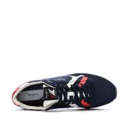 Baskets Marine/Rouge Homme Pepe jeans Brit Road M vue 4