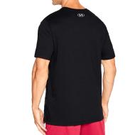 T-Shirt Noir Homme Under Armour Camo Boxed vue 2