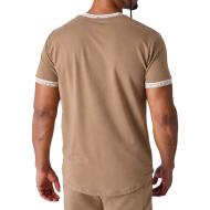 T-Shirt Taupe/Blanc Homme Project X Paris 2511114 vue 2