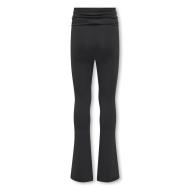 Pantalon fluide Noir Fille Kids ONLY Kogea vue 2