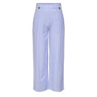 Pantalon Fluide Bleu/Blanc Femme JDY Nelli vue 3