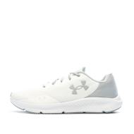 Chaussures de Running Blanc/Gris Homme Under Armour Charged Pursuit 3 Tech pas cher