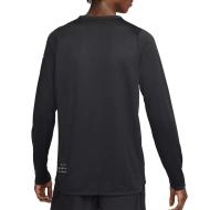 T-shirt Manches Longues Noir Homme Nike Rdvn vue 2
