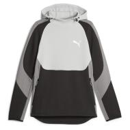 Sweat à Capuche Gris/Noir Homme Puma Evostripe pas cher