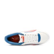Baskets Blanches/Rouges Homme Puma Rebound Joy vue 4