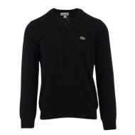 Pull Noir Homme Lacoste AH3447 pas cher