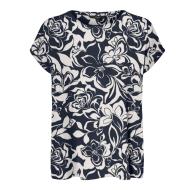 T-Shirt Marine/Blanc Femme Vero Moda Mava
