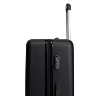 OM Valise Noire Homme 76x30x49cm vue 3