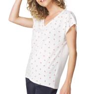 T-shirt Blanc Femme TBS EDDENSAN